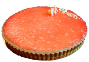 Tarte flower with halgom